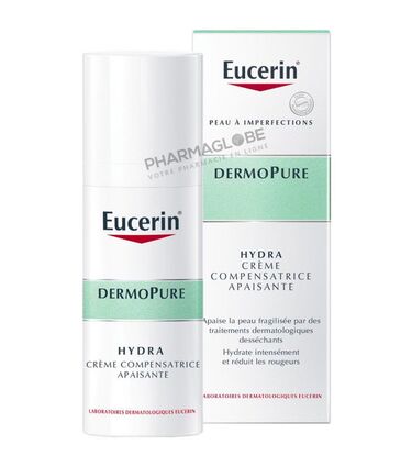 EUCERIN-DERMOPURE-HYDRA-CREME-COMPENSATRICE-APAISANTE-50ML-apaiser-peau-fragilisee-par-traitements-dermatologiques-pharmaglobe.lu