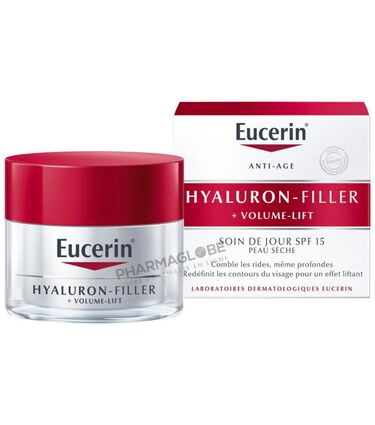 EUCERIN-HYALURON-FILLER-plus-VOLUME-creme-de-JOUR-PEAU-SECHE-SPF15-50ML-anti-age-effet-liftant-pharmaglobe.lu