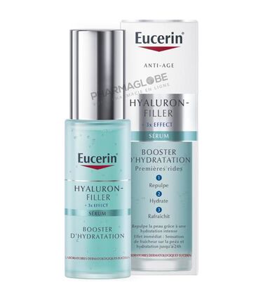 EUCERIN-HYALURON-FILLER-X3-effets-MOISTURE-BOOST-30ML-serum-booster-hydratation-premieres-rides-repulper-hydrater-rafraichir-pharmaglobe.lu
