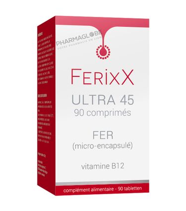 FERIXX-ULTRA-45-90-Comprimes-ixx-pharma-complemnt-alimentaire-fer-et-vitamine-B12-pharmaglobe.lu