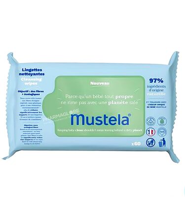 MUSTELA-LINGETTES-NETTOYANTES-60-nettoyer-visage-corps-siege-du-bebe-pharmaglobe.lu