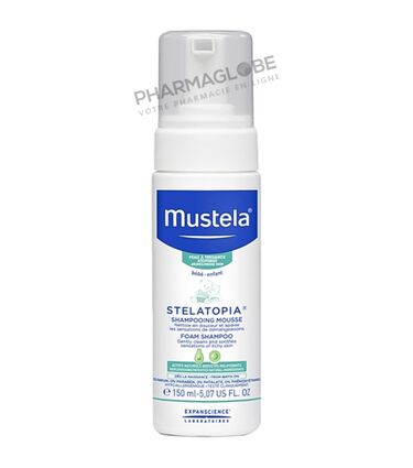 MUSTELA-PEAU-ATOPIQUE-STELATOPIA-SHAMPOOING-MOUSSE-150ML-pharmaglobe.lu