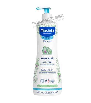 MUSTELA-PEAU-NORMALE-HYDRA-BEBE-LAIT-CORPS-750-ML-hydrater-peau-bebe-enfant-des-la-naissance-pharmaglobe.lu