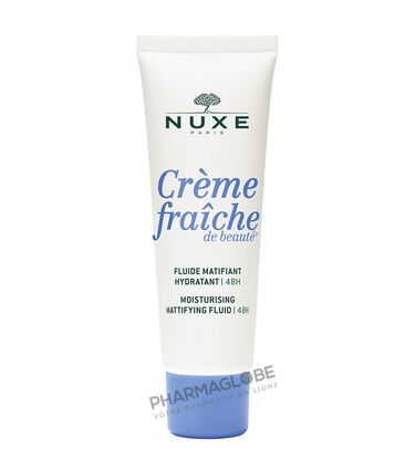 Nuxe-Crème-fraîche-de-beauté-Fluide-Matifiant-Hydratant-48-h-50-ml-pharmaglobe.lu