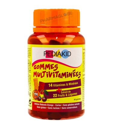 Pediakid-Gommes-Multivitaminees-60-oursons-vitamines-mineraux-enfants-pharmaglobe.lu