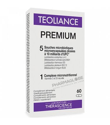 PHYSIOMANCE-TEOLIANCE-PREMIUM-60-CAPSULES-Therascience-complement-alimentaire-souches-microbiotiques-pharmaglobe.lu