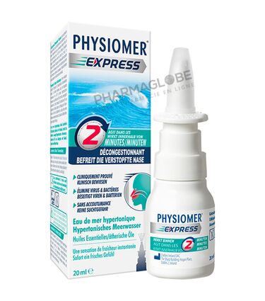 Physiomer Express Décongestionnant 20 ml Nez Bouché