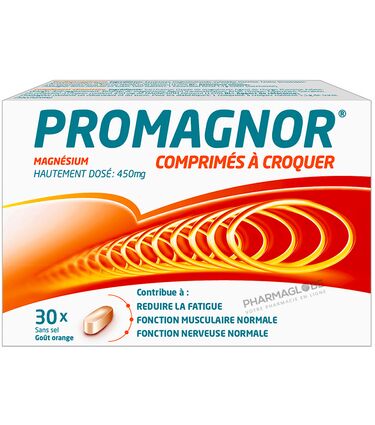 PROMAGNOR-30-CHEW-TABLETTES-magnesium-comprimes-a-croquer-gout-orange-pharmaglobe.lu
