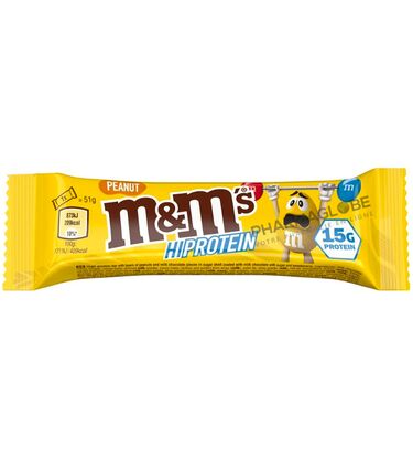 TF-M&M-S-HI-PROTEIN-BAR-51G-PEANUT-snack-hyperproteine-encas-enrichi-en-proteine-alimentation-sport-pharmaglobe.lu