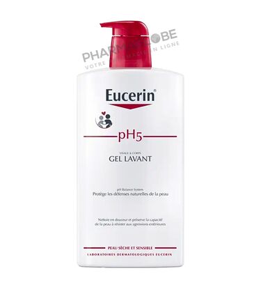 EUCERIN-PH5-GEL-LAVANT-1-LITRE-nettoyer-en-douceur-peau-seche-sensible-pharmaglobe.lu