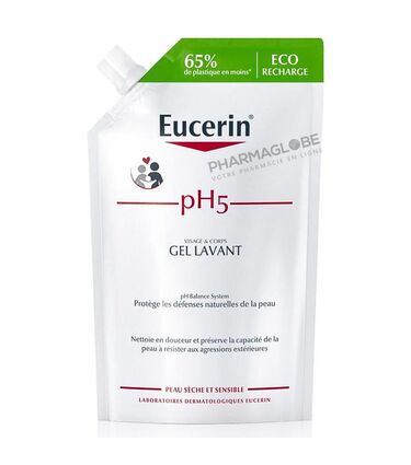 EUCERIN-PH5-GEL-LAVANT-RECHARGE-400ML-peau-seche-sensible-pharmaglobe.lu