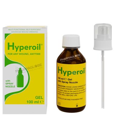 HYPEROIL-GEL-SPRAY-100-ML-spray-flacon-en-verre-cicatrisant-antiseptique-pharmaglobe.lu