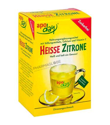 Apoday-Heiss-Zitrone-Citron-Chaud-vitamine-C-Sans-Sucre-10-Sachets-complement-alimentaire-calcium-pharmaglobe.lu