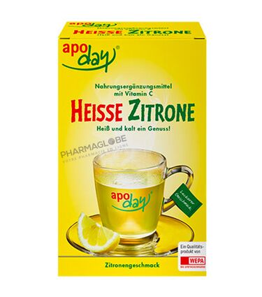 Apoday-Heisse-Zitrone-Citron-Chaud-complement-alimentaire-poudre-vitamine-C-10-Sachets-pharmaglobe.lu