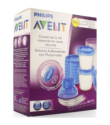 AVENT-VIA-NATURAL-SYSTEME-CONSERVATION-10-pot-conserver-lait-,aternel-pharmaglobe,lu