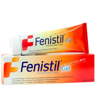 Fenistil-Gel-0.1-pour-cent-Tube-50-g -anti-allergique-anti-demangeaison-pharmaglobe.lu