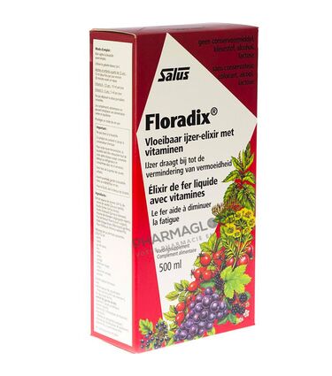 Floradix-Fer-et-Plantes-Liquide-500-ml-Riche-en-Fer-Salus-pharmaglobe.lu