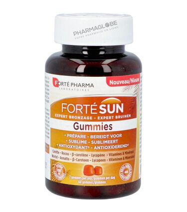 FORTESUN-EXPERT-BRONZAGE-GUMMIES-60-Gommes-Forte-pharma-pharmaglobe.lu