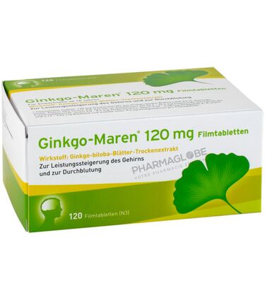 Ginkgo-Maren-120-mg-120-Comprimes-Pellicules-circulation-memoire-pharmaglobe.lu