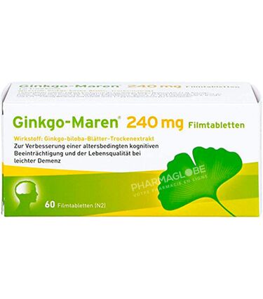 Ginkgo-Maren-240-mg-60-Comprimes-Pellicules-circulation-sanguine-cerebrale-memoire-pharmaglobe.lu