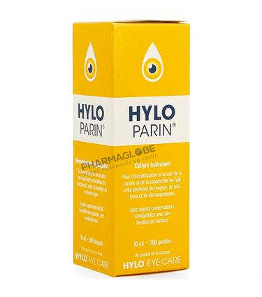 HYLO-PARIN-COLLYRE-10-ML-humidifier-soin-cornee-conjonctivite-oeil-irrite-rougeur-brulures-demangeaisons-compatibles-lentilles-pharmaglobe.lu