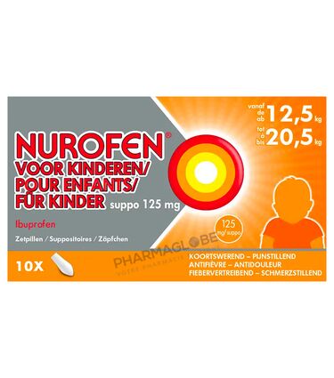 Nurofen-Enfants-125-mg-10-Suppositoires-Ibuprofène-douleurs-fievres-pharmaglobe.lu