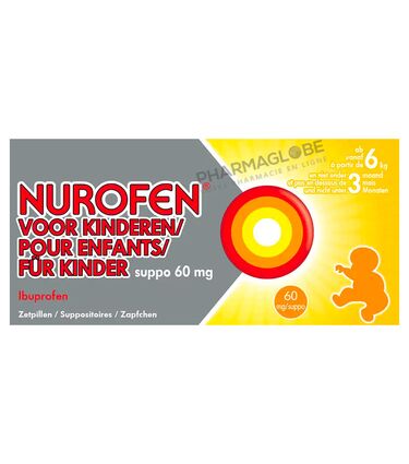 Nurofen-Enfants-60-mg-10-Suppositoires-Ibuprofène-douleurs-fievre-pharmaglobe.lu