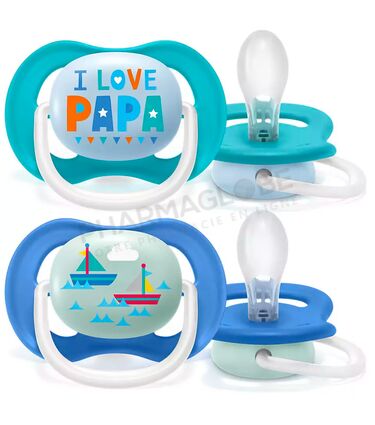 Philips-Avent-Sucette-Ultra-Air-Bébé-6-18-Mois-Papa-Boat-pharmaglobe,lu