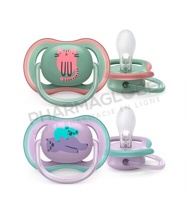 Philips-Avent-Sucette-Ultra-Air-Bébé-plus-6-Mois-Chat-Ours-jusqu-a-18-mois-pharmaglobe.lu