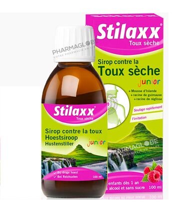 Stilaxx-Sirop-Contre-la-Toux-Seche-Junior-100-ml- Antitussif-Naturel-Enfants-pharmaglobe,lu