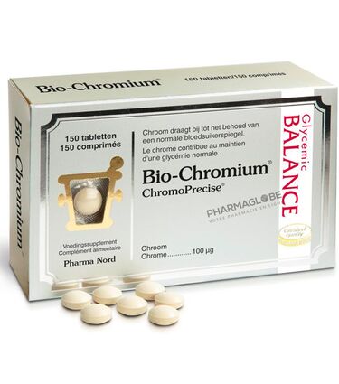 Bio-Chromium-ChromoPrecise-150-Comprimés-Pharma-Nord-Maintien-Glycémie-Normale-pharmaglobe.lu