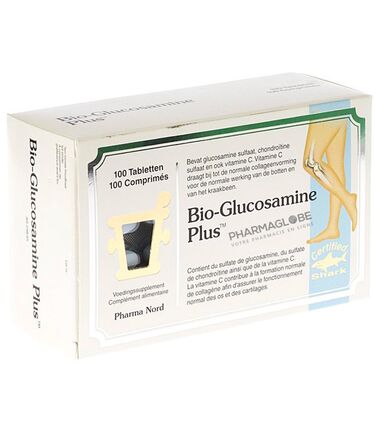 Bio-Glucosamine-Plus-100-Comprimes-Pharma-Nord-Cartilages-Os-pharmaglobe.lu