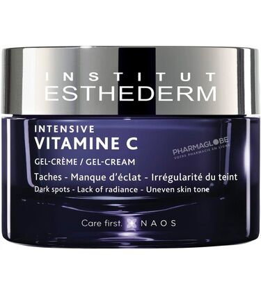 Institut-Esthederm-Intensive-Vitamine-C-Gel-Crème-Visage-50-ml-Éclat-Anti-Taches-pharmaglobe.lu