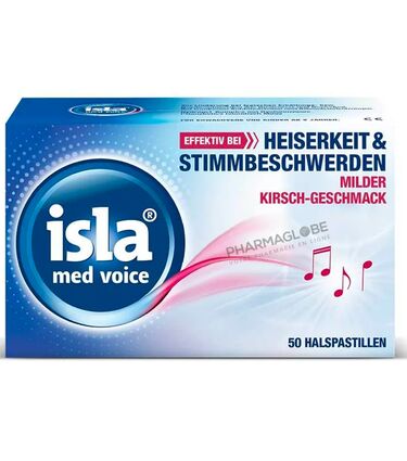 ISLA-MED-VOICE-MILDE-KIRSCHE-20-PASTILLE-maux-goege-intenses-extinction-voix-pharmaglobe.lu