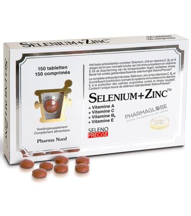 Selenium+Zinc-150-Comprimés-Pharma-Nord-Système-Immunitaire-pharmaglobe.lu