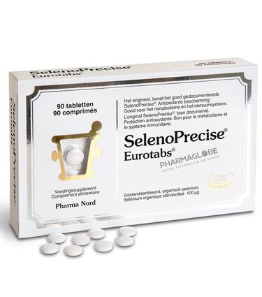 SelenoPrecise-Eurotabs-90-Comprimés-Pharma-Nord-Système-Immunitaire-pharmaglobe.lu