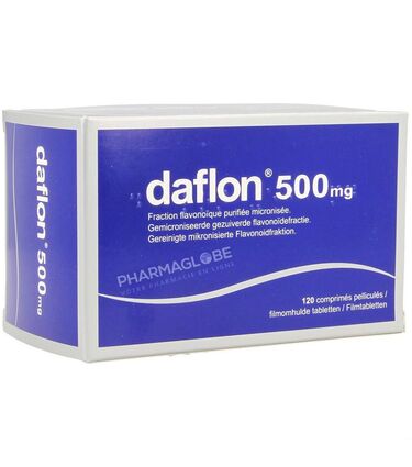 Daflon-500-mg-120-Comprimé-Pelliculé-hemorroides-veinotoniques-pharmaglobe.lu