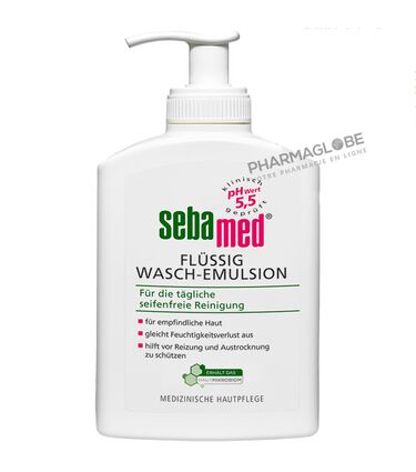 SEBAMED-FLUESSIG-WASCHEMULS-400ML-mit-SPEND-emulsion-de-lavage-peau-sensible-nettoyant-sans-savon-pharmaglobe.lu