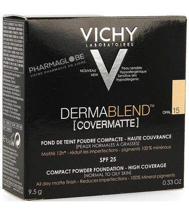 Vichy-DERMABLEND-COVERMATTE-N-15-9,5-G-opal-poudre-compacte-haute-couvrance-pharmaglobe.lu