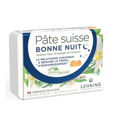 pate-suisse-bonne-nuit-boite-40-pastilles-gommes-pharmaglobe.lu