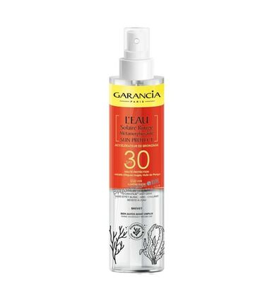 garancia-l-eau-solaire-rouge-metamorphosante-sun-protect-spf-30-flacon-150-ml-acceleratrice-bronzage-pharmaglobe.lu