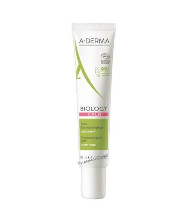 a-derma-biology-calm-soin-dermatologique-apaisant-visage-tube-40-ml-pharmaglobe.lu