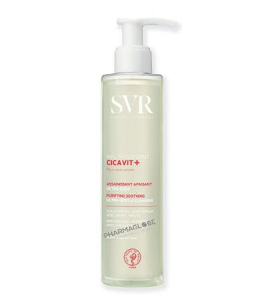 svr-cicavit-+-gel-moussant-assainissant-apaisant-doux-flacon-pompe-200-ml-pharmaglobe.lu