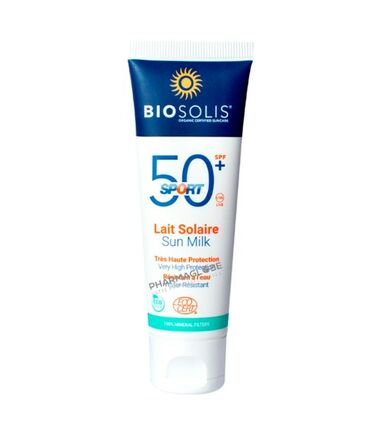 biosolis-lait-solaire-sport-spf50-visage-corps-tube-50ml-vegan-pharmaglobe.lu