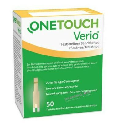 onetouch-verio-boite-50-bandelettes-reactives-glycémie-pharmaglobe.lu