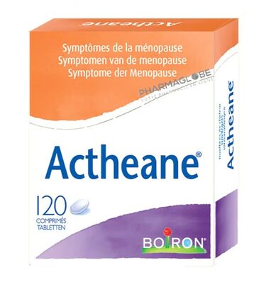 actheane-boite-120-comprimes-medicament-homeopathique-boiron-symptômes-de-la-menopause-pharmaglobe.lu