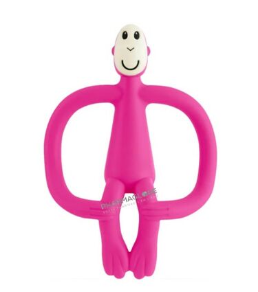 matchstick-monkey-anneau-dentition-rose-jouet-dentition-original-bebe-pharmaglobe.lu