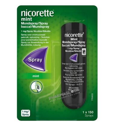 nicorette-mint-spray-buccal-1mg-132ml-solution-pulverisation-buccale-150-vaporisations-envie-fumer-medicament-pharmaglobe.lu