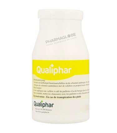 ACIDE-BORIQUE-PAILLETTES-QUALIPHAR-100-G-transpiration-des-pieds-pharmaglobe.lu