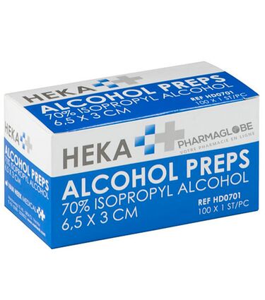 ALCOHOL-PREPS-A-100-HEKA-lingette-avec-alcool-pour-desinfection-peau-pharmaglobe.lu